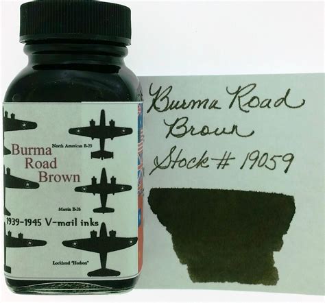 19059 VMail Burma Road Brown — Noodler