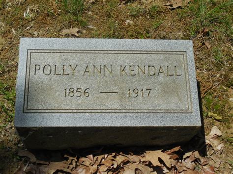 Polly Ann Young Kendall (1856-1917) – Find a Grave-äreminne