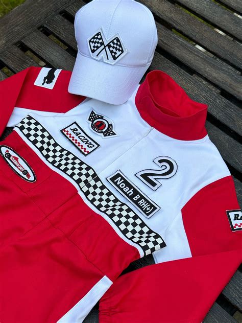 Personalized Racing Suit: First Birthday Costume, Race Car Theme - Etsy