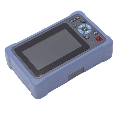 Fiber Optic OTDR Tester with Optical Time Domain Reflectometer 4.3 Inch ...