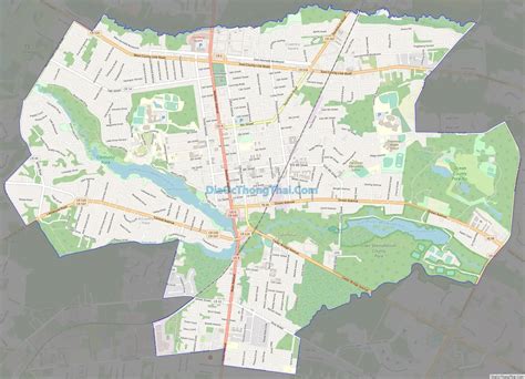 Map of Lakewood CDP, New Jersey - Thong Thai Real