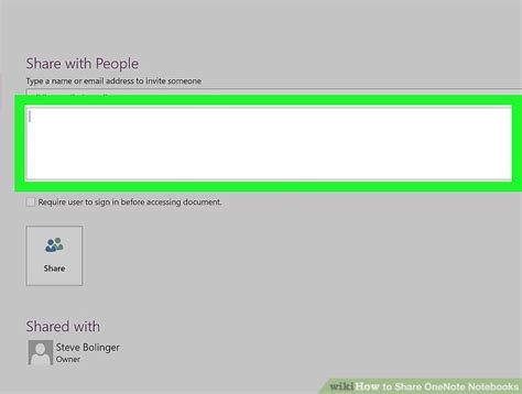 How to Share a Notebook in OneNote 的图像结果