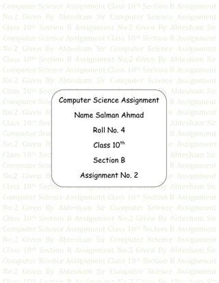 Image result for Computer Science Assignment Problem