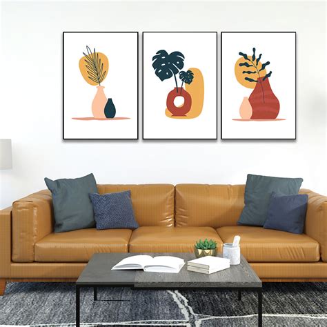 Boho Art Home Decoration Wall Minimalist Set Of 3 – Decors Mantra