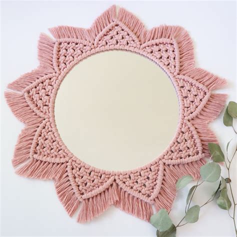 Image result for Boho Macrame Mirror Tutorial