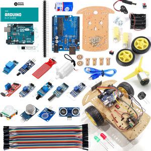 ShopMore SMROBOAUK Arduino UNO Based Built Basic Robot Compatible kit ...