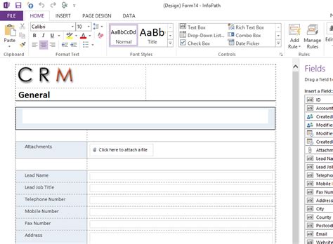 Image result for Use InfoPath to Create Forms Docs