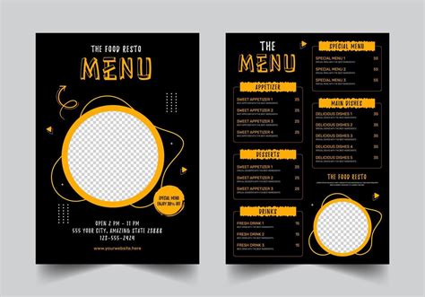 Free Menu Designs 的图像结果