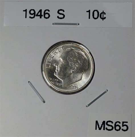 1946 S Roosevelt Dime - For Sale, Buy Now Online - Item #917840