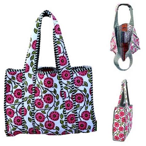 Cotton Bags - Quilted Toiletry Bag Manufacturer from Jaipur
