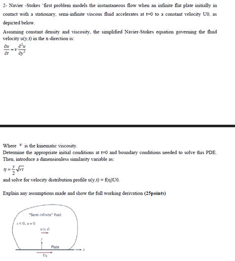 Image result for Stokes First Problem