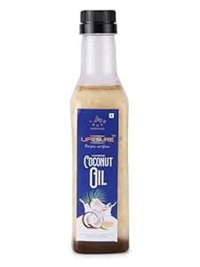 Lifesure Premium Cold-Pressed Coconut Oil, 100% Pure, Multi-Purpose Oil ...