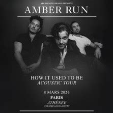 Billets pour Amber Run | Réservez en ligne sur Fnac Spectacles