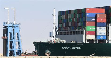 Suez Canal: Egypt seizes Ever Given with 25-member Indian crew, demands ...