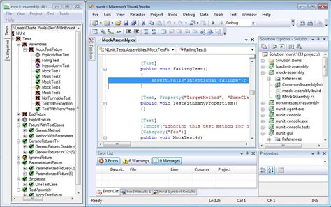 Image result for NUnit Visual Studio
