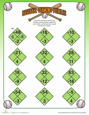 Image result for Pre-Algebra Math Puzzles