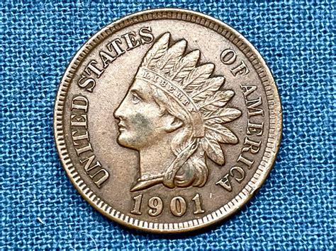 1901 Indian Penny Value: are No mint mark worth money?