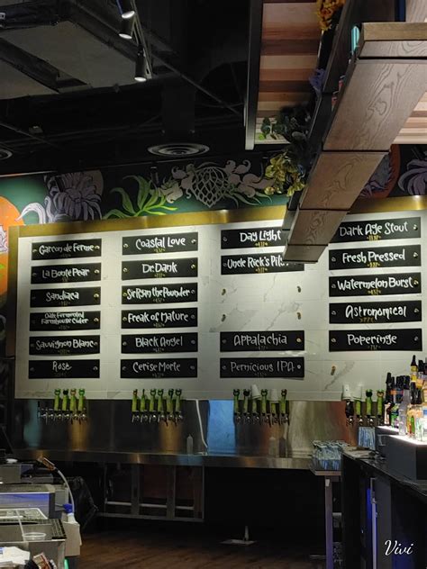 Menu at WICKED WEED SMOKEHOUSE restaurant, Cherokee