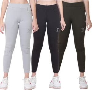TYKUN Solid Women Multicolor Track Pants - Buy TYKUN Solid Women ...
