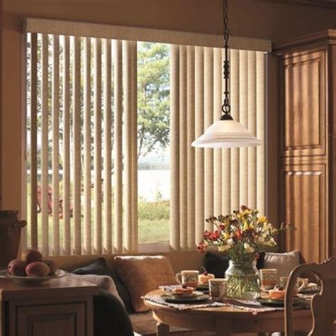 living room vertical blinds with curtains