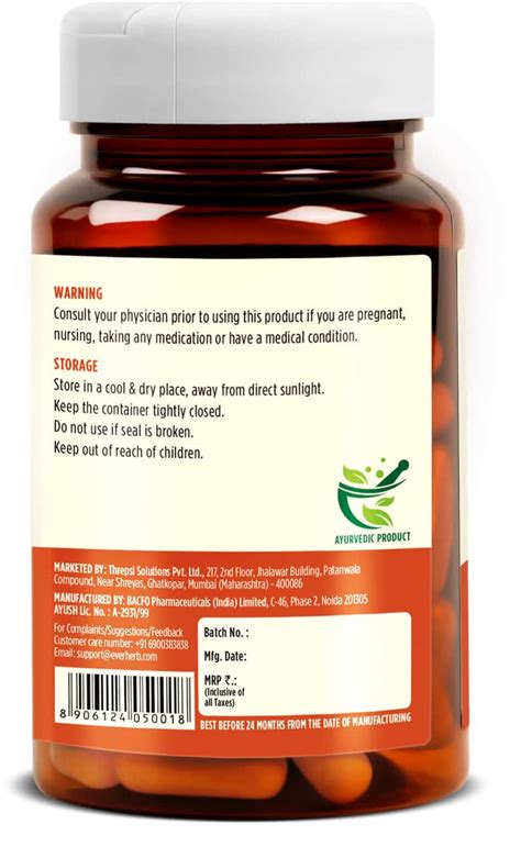 Buy EVERHERB (BY PHARMEASY) ASHWAGANDHA - IMMUNITY BOOSTER CAPSULES ...