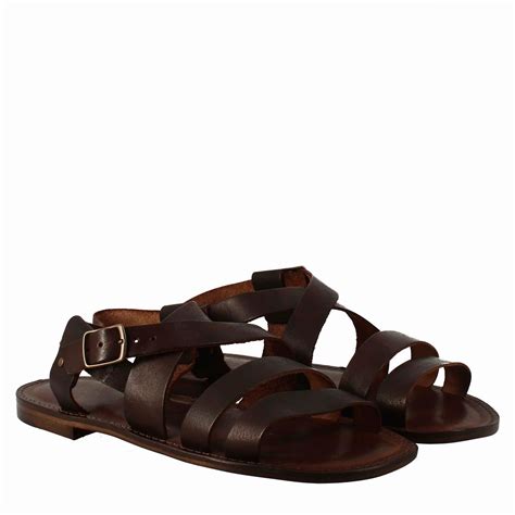 Buy Brown Leather Sandals for Men at Best Prices | Italian Shoes Co.