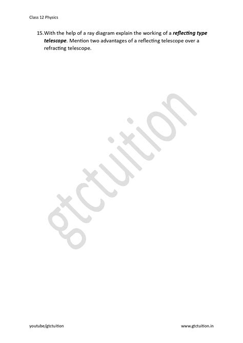 Class 12 Ray Optics Derivations 的图像结果