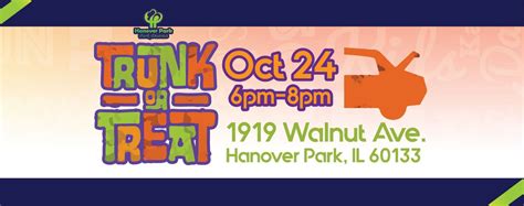 Trunk or Treat 2025, 1919 Walnut Ave, Hanover Park, IL, United States ...