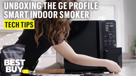 Customer Reviews: GE Profile Smart Indoor Smoker Black P9SBAAS6VBB ...