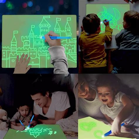 Image result for Magic LED Light Drawing Pad