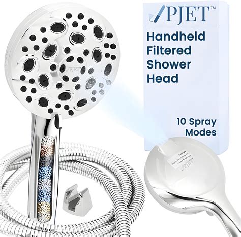 Vitamin C Filter Shower Head with 3 Replacement Balms - Handheld High ...