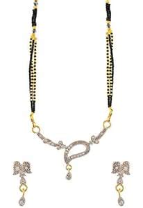 Handicraft Kottage® Traditional Beads Mangalsutra Necklace Set ...