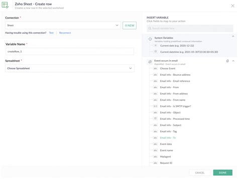 Image result for Trigger Blueprint Zoho API