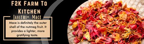F2K Whole Javitri Mace Spice 25Gm - Nutmeg's Secret Weapon Aromatic ...