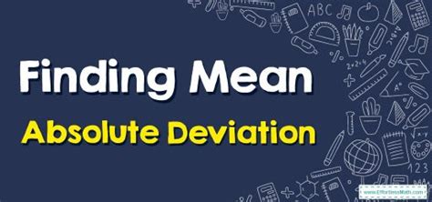 Image result for Mean Absolute Deviation Math