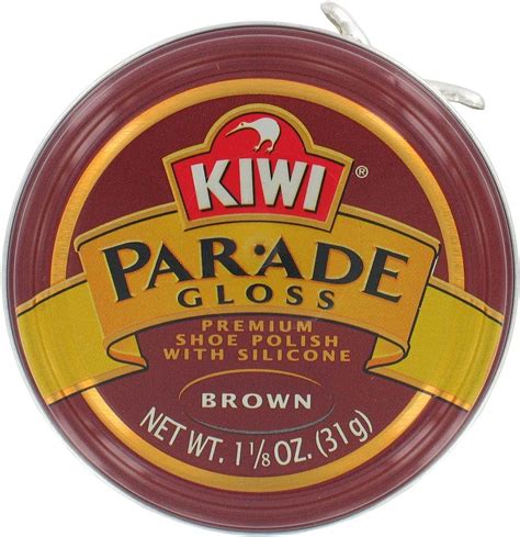 KIWI 103011-103013 Parade Gloss Premium Shoe Polish With Silicone ...
