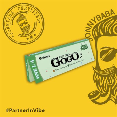 Gogo Pure Hemp Rolling Paper 1 1/4 – Jonnybaba Lifestyle