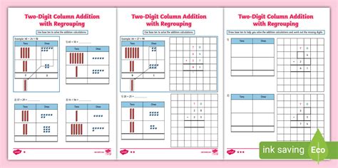 Image result for 2-Digit Column Addition