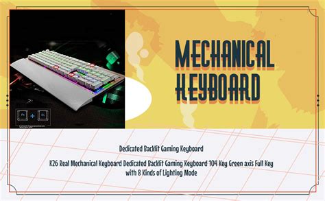 Amazon.in: Buy Maharsh K26 Real Mechanical Keyboard Dedicated Backlit ...
