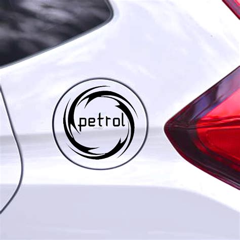 indnone® Stylish Black Petrol Logo Car Sticker for Car Sticker Stylish ...
