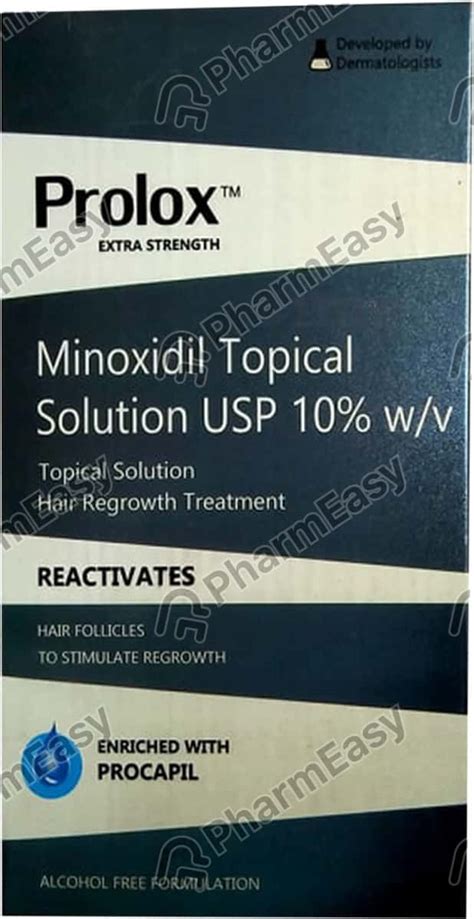 Prolox Extra Strength 10% Bottle Of 60ml Solution: Uses, Side Effects ...