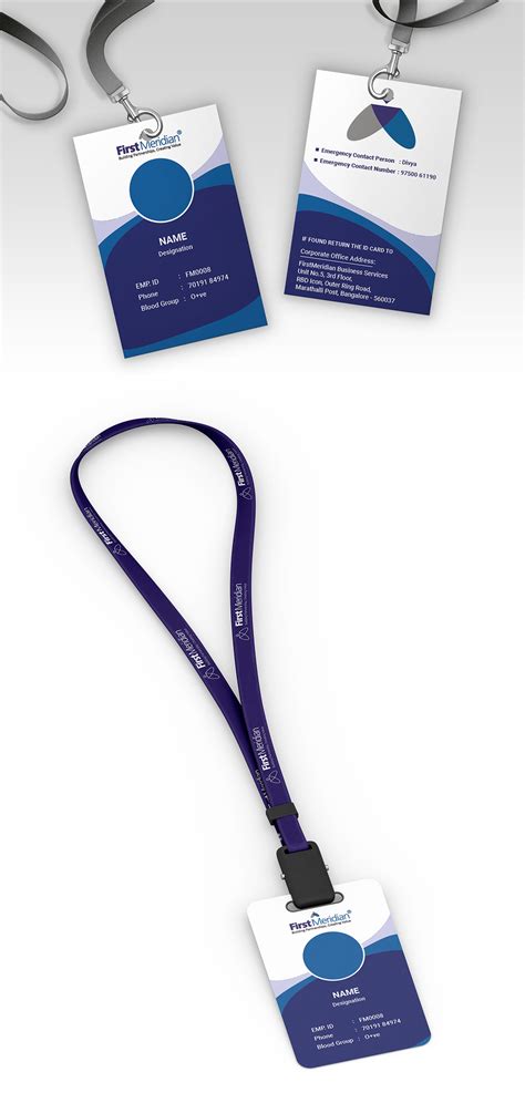 Employee Card Design 的图像结果