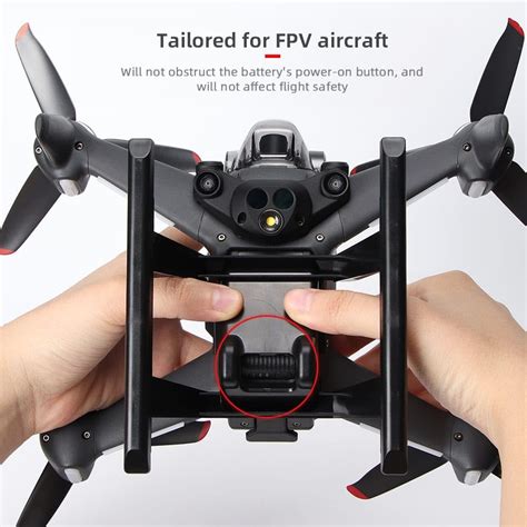 Height Extender For Dji FPV Landing Gear Legs Safety Height extension ...