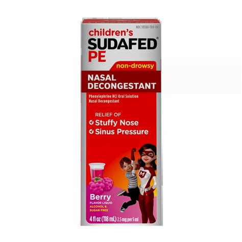 Liquid Form Products | SUDAFED®