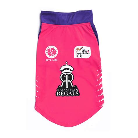 Rajasthan Regals - RR IPL Dog Jersey – Paw Store