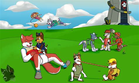 Pampered Paw Patrol [Comm] by Tensho Kai -- Fur Affinity [dot] net