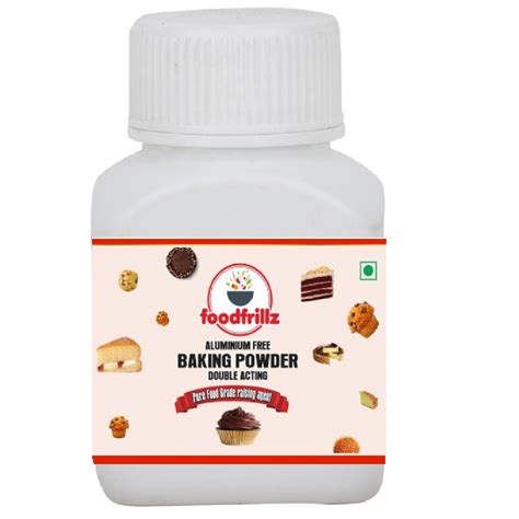 Baking Powder-Aluminium free double acting , 100 g - foodfrillz