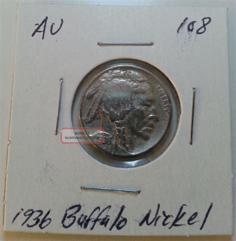 1936 Buffalo Nickel Au 108