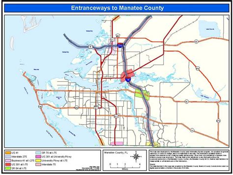 Manatee County Property Map