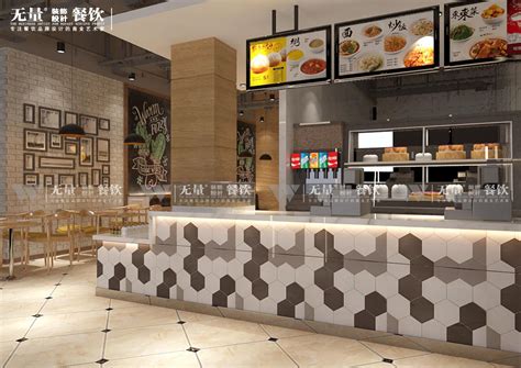 专业快餐店设计效果图—东东包|空间|室内设计|无量餐饮设计 - 原创作品 - 站酷 (ZCOOL)